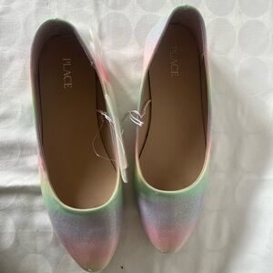 PLACE Women's Multicolor Ballet Flats